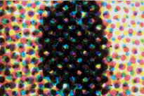 Liquid toner image pattern