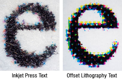 Inkjet vs Offset Comparison